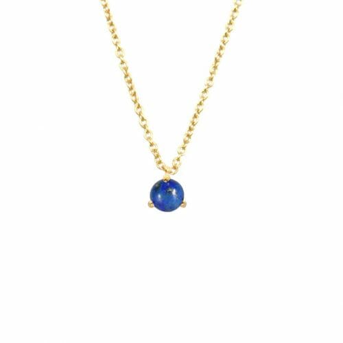 Mas Jewelz necklace Cabuchon Lapis Lazuli Gold