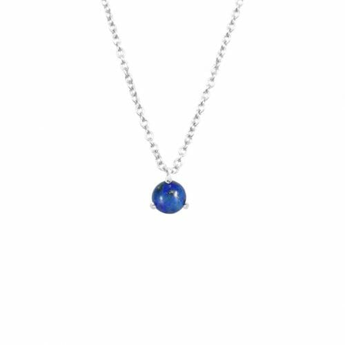 Mas Jewelz necklace Cabuchon Lapis Lazuli Silver