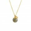 Mas Jewelz necklace Classic Labradorite Gold