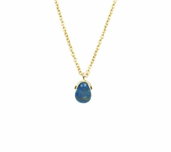 Mas Jewelz necklace Bail Lapis Lazuli Gold