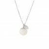 Mas Jewelz necklace Classic Mother of Pearl Silver
